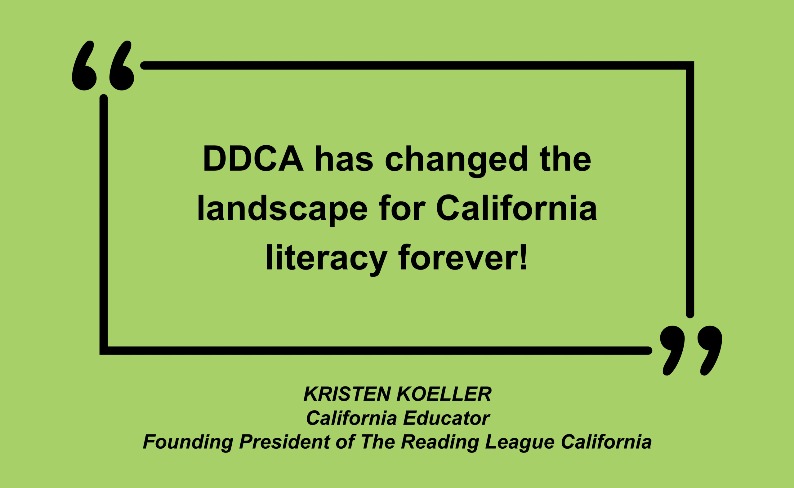 10 Year Anniversary of AB 1369 - A Landmark Dyslexia Bill for California kristen k quote